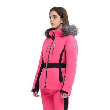 Best waterproof ski jacket Double Warm Hooded