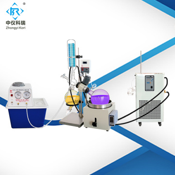 RE-501 Benchtop rotary evaporator with water oil bath