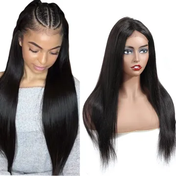 Raw Indian Hair Wig Transparent Lace 30 Inch Lace Frontal Wig Cuticle Aligned Bone Straight Human Hair Lace Wig Vendors