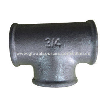 Gas fitting, malleable iron, black and galvanized, EN/DIN/American StandardNew