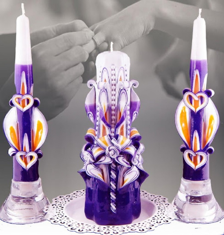 Custom Affordable Decorative Hand Carved Craft Candles