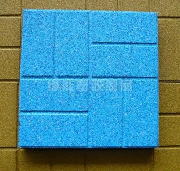 Blue Color Sgs Rubber Granules Flooring Non-slip For Gym Flooring
