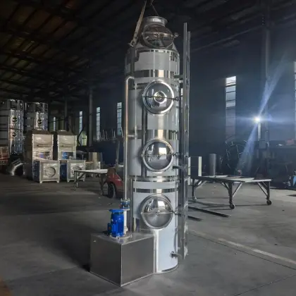 Optimized Gas Absorption Process Tower Units
