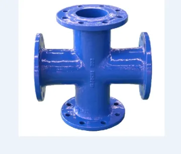 ALL flanged cross ductile iron
