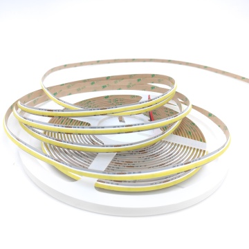 مرنة 24V LED Strip Light - 560 SMD LEDs ، COB المنبعث الجانبي ، CCT قابل للتعديل ، Tira de Luz Szalag