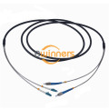 Cable de puente de fibra blindado de TPU blindado 2F LC-FC SM SX