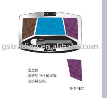 beauty color dry eyeshadow