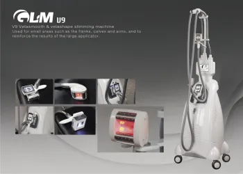 110v, 10a Tripolar And Bipolar Rf Vacuum Slimming Machine For Cellulite Reduction