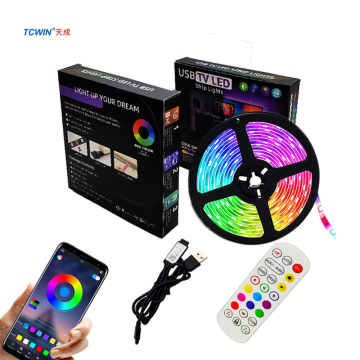 RGB Strip Light USB 5V TV Backlight for Gaming Room Decoration