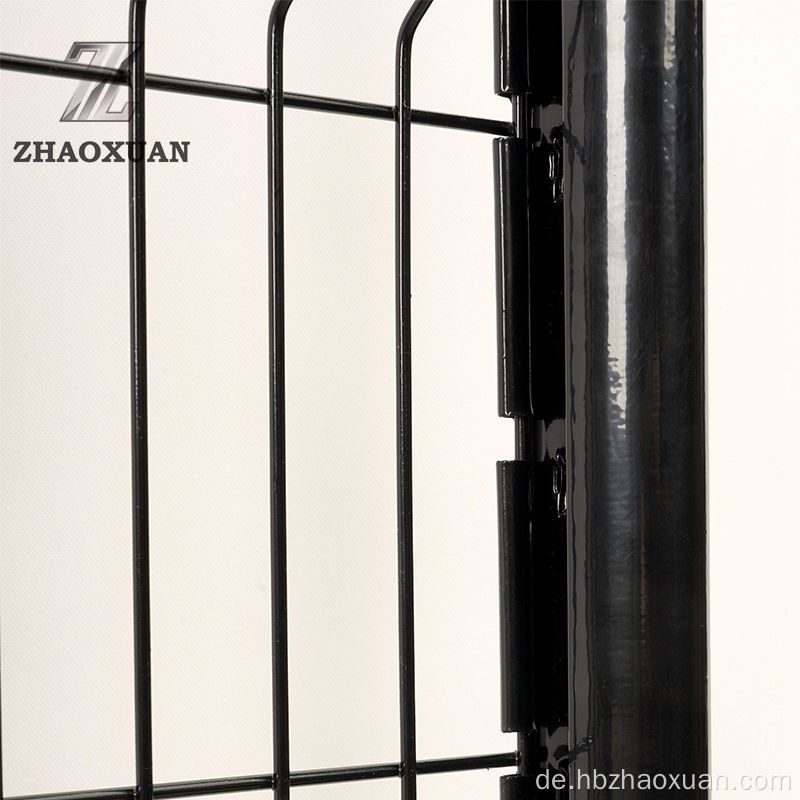 Pfirsichform nach Drahtnetzzaun