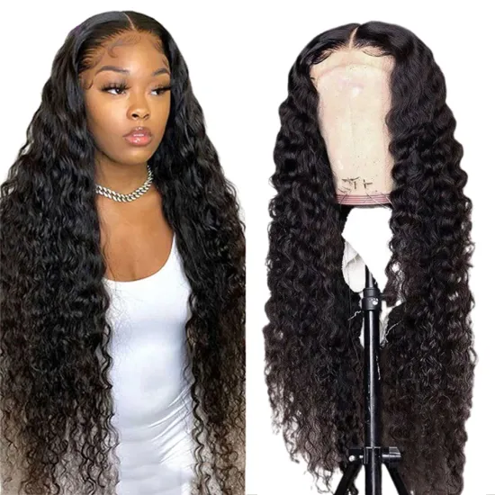 Top Selling 5X5 Lace Closure Wig Vendors Peruvian Virgin Human Hair Wholesale Natural 150% 180% 200% Density Lace Frontal Wigs