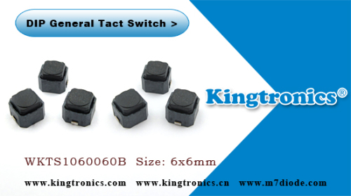 Kt Kingtronics DIP Tactile Switch WKTS1060060B 6*6mm