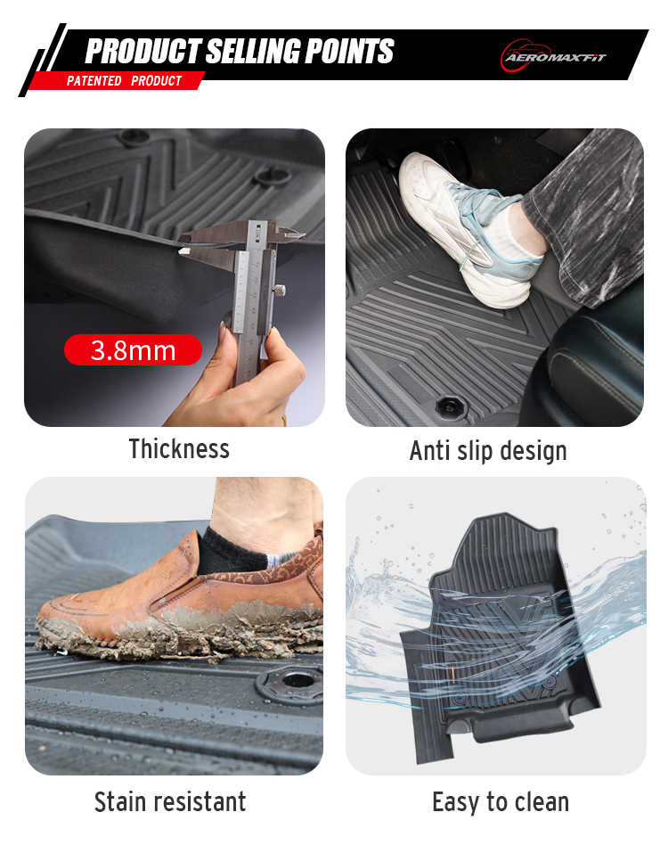 5Toyota Hilux floor mats