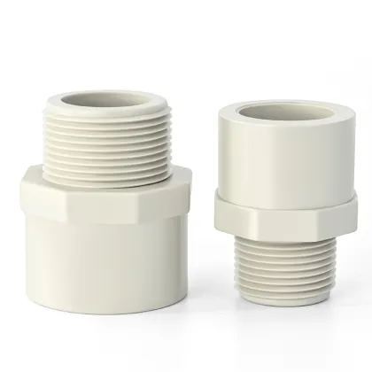 PPH Socket Fusion with Male Thread Adapter