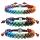 Piedras naturales Gemstones Bangles Universo Galaxy Black Lava Stone Bracelet Crystal Stone 7 Chakra Energía Pulsera tejida hecha a mano