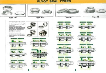 Mechanical Seal Flygt Seals/Shaft Seals/Gleitringdichtung/Tenuta Meccanica/Sello Mecanico