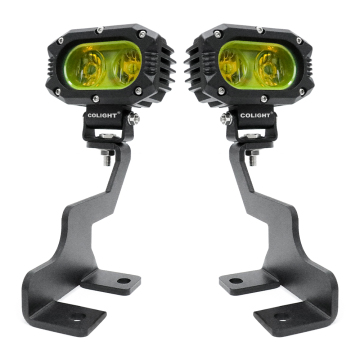 Ford F150 2004-2014 e SVT Raptor Upper Hood Sinistra e destra Pilastro Lato LED LIGHT BACCHE MOURD BRANDETS KIT