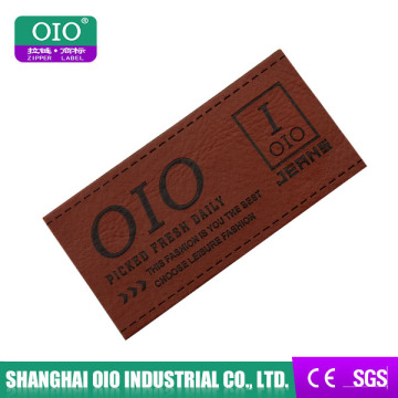 OIO Promotional Product Genuine Leather Jeans Label