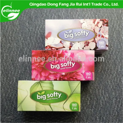 Box Virgin Pulp White Facial Tissue