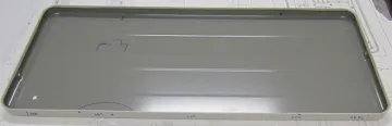 Air conditioning outdoor unit cover plate samples