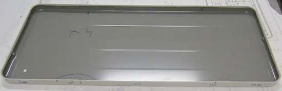 Air conditioning outdoor unit cover plate samples