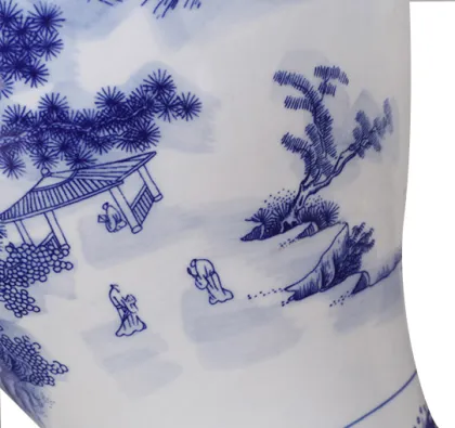 Chinese Style Ceramic Desk Lamp - Hot Selling Home Decor