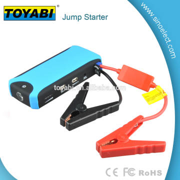 2016 New style Jump starter with SOS emergency flashlight and LED light operate in low temperature and emergency situation