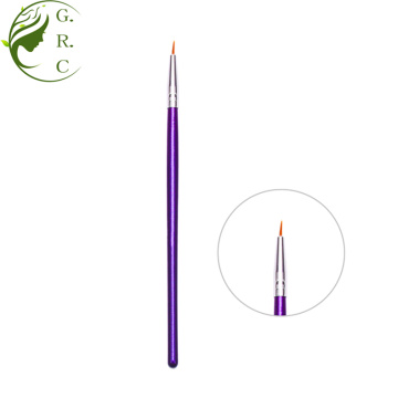 Application de pinceau eye-liner courbe ultra-fin de pinceau ultra-fin