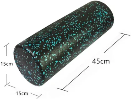 Lightweight solid core massage roller