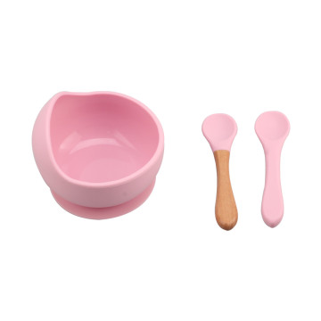 Non-stick Silicone Suction Base Baby Bowl