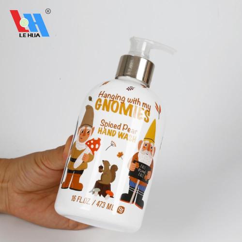 Hand Wash Bottle Shrink Sleeve Wrap Film Labels