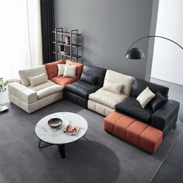 Nordic Solid Wood Seat Room Furniture Sofa Set