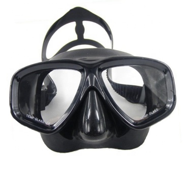 Tüplü dalış için çift reçeteli lensli M2011 optik dalış maskesi