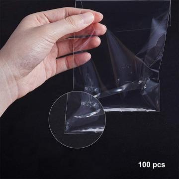 Small Polyethylene Clear Flat Food Grade Bag