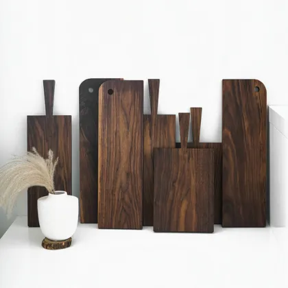 Sustainable USA Grown Hardwood Walnut Butcher Block Cutting Board