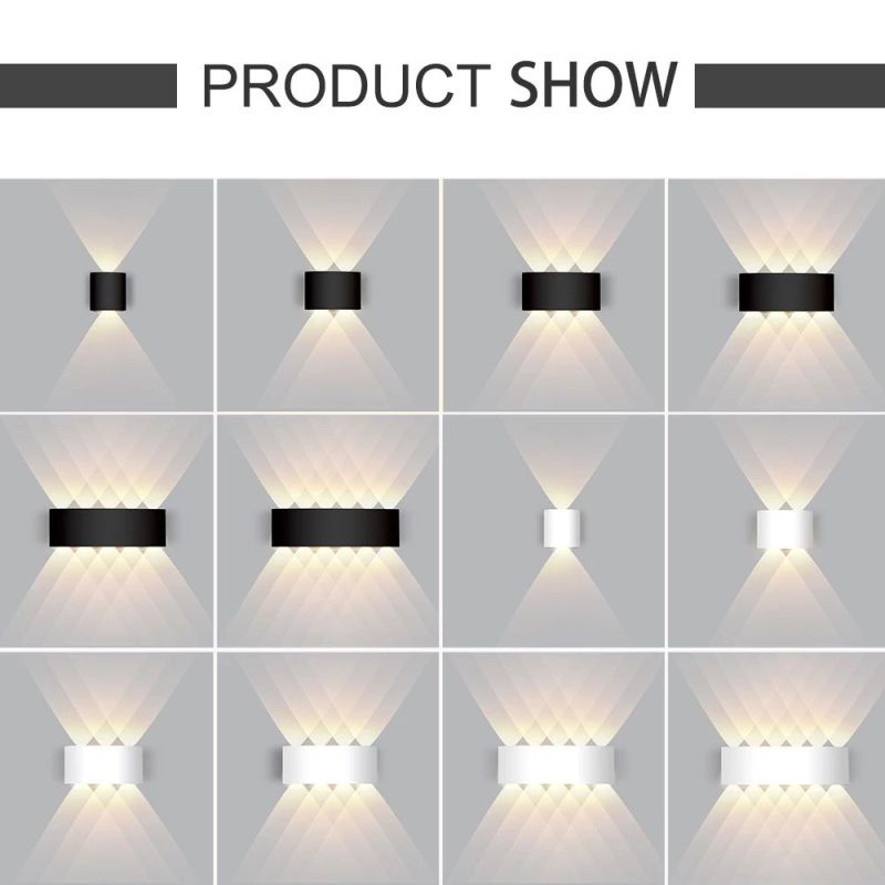 Wall Mounted Corridor Sconces Light Aluminum 6w Led