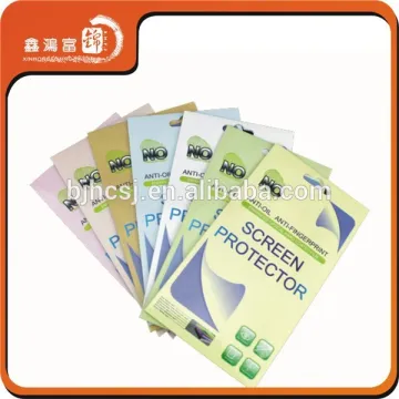 printing custom paper phone protector packaging