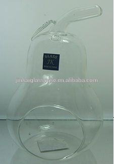 transparent pear shape