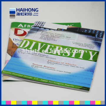 Professional magazine printing service