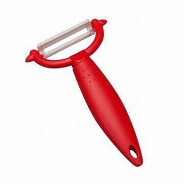 Peeler, Great for Promotions and Gifts, Made of Plastic/2Cr13 Stainless Steel/Ceramic