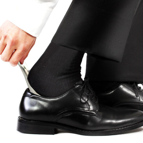 Shoe Helper Shoe Horn Stainless Steel Shoehorn Lifting Horn With