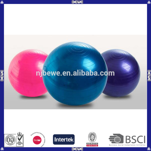 High Quality Colorful OEM PVC Yoga Balls For Gymnastics Using