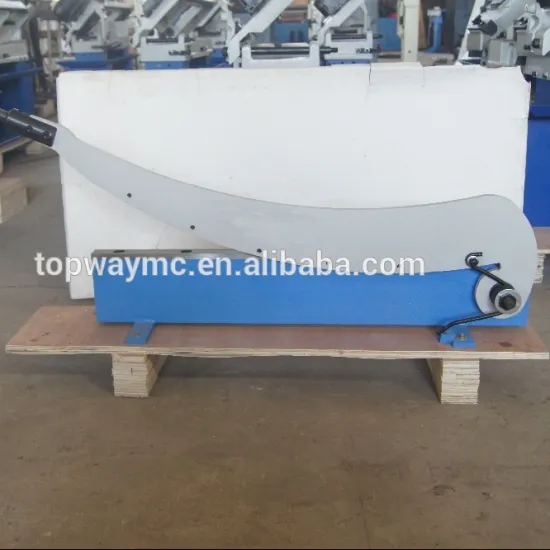Guillotine Hand Shearing Machine HS-500/HS-800/HS-1000/HS-1300 - Factory Promotion with CE, Best Price