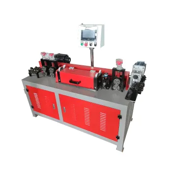 High Speed Dual Servo Straightening and Cutting Machine for Animal Cage Manufacturing