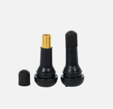 Car Auto Tyre Valve Pack: 4 Pieces of Short Valve Stems for Tubeless Tires