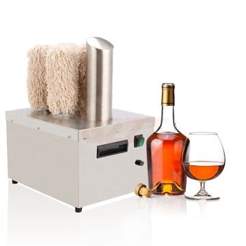 Commercial Glass Polishing Machine - 800PCS/H Electric Tea Cup, Wine Glass Cleaner & Polisher