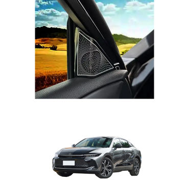 2023 Toyota Crown Front Triangle Speaker Cover - Car Stainless Steel Interior Accessories OEM