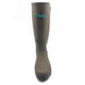ATM التخصيص الركبة عالية الرجال Gumboot المطاط السلامة ولينغتون التمهيد النيوبرين الصيد Gumboot أحذية الوحل