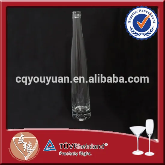 clear 500ml machinemade round glass icewine bottle
Red Wine Goblet