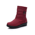 Waterproof cow tendon sole mother cotton boots